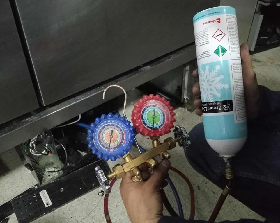 Equipos de refrigeracion y gas industrial.